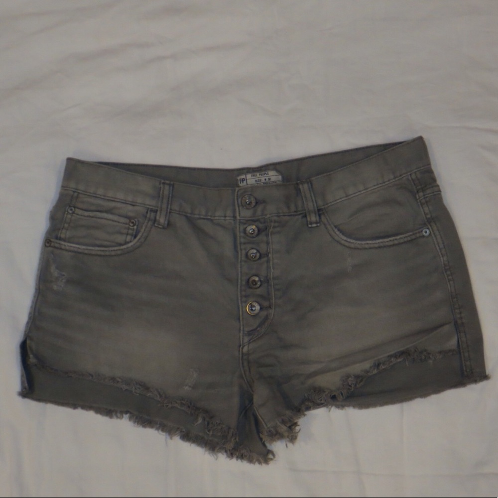 Free People Denim Shorts